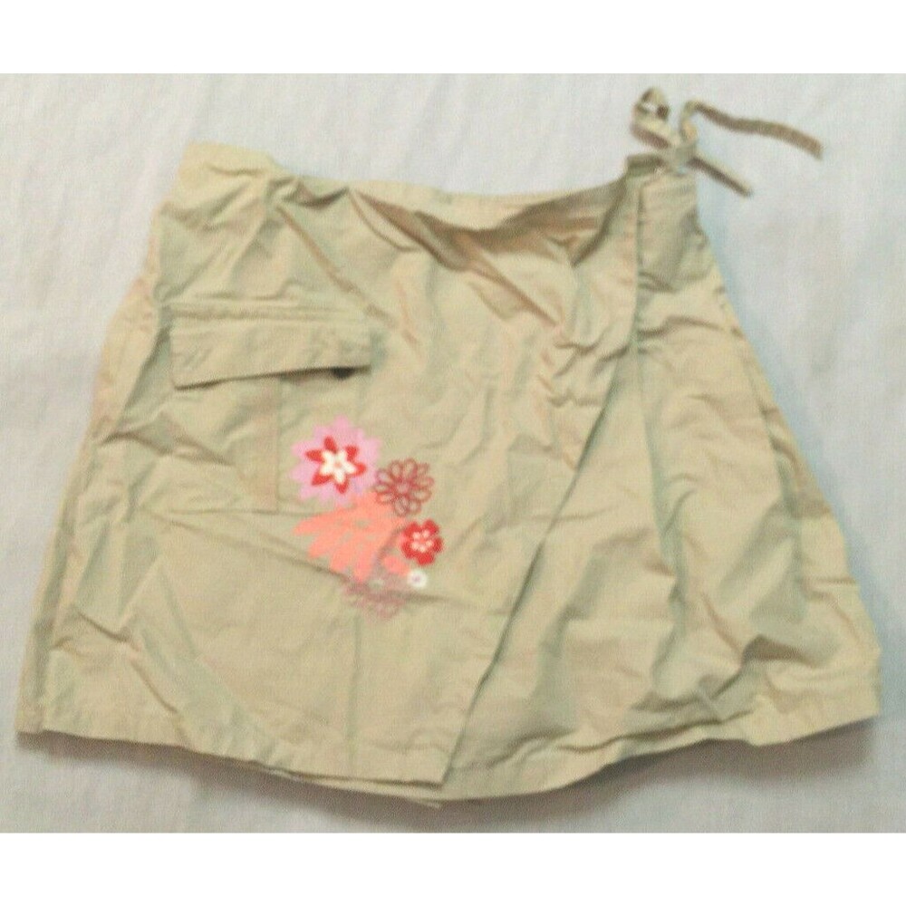 GENEVIEVE LAPIERRE GIRLS WRAP SKIRT SKORT WITH BUILT SHORTS SIZE 6X